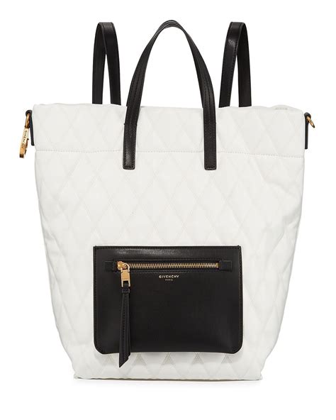 givenchy small duo quilted backpack|GIVENCHY Small Duo Quilted Backpack .